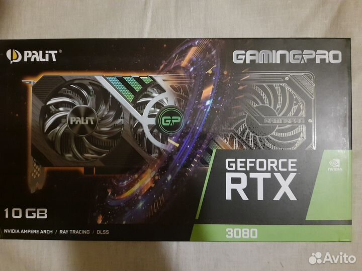 Видеокарта Palit GeForce RTX 3080 10 гб
