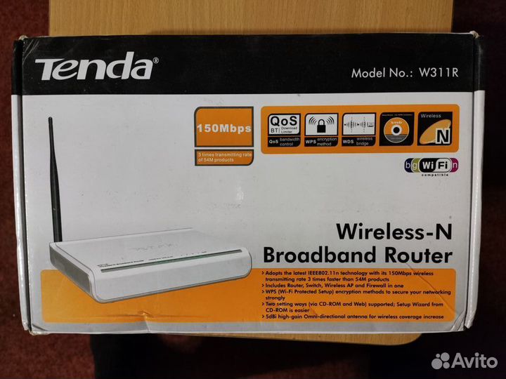 Роутер tenda - W311R