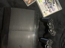 Sony playstation 3 PS3 super slim 500 гб прошитая