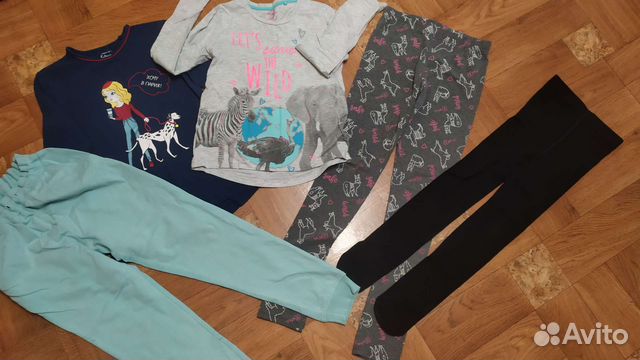 Вещи пакетом на девочку 140 размер