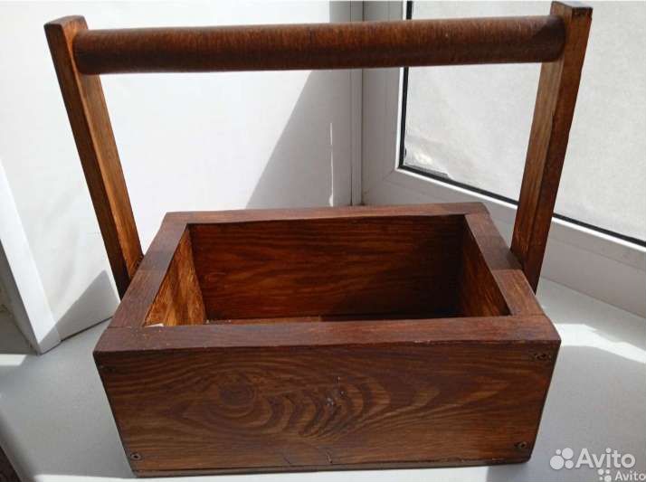 Ящик деревянный подарочный