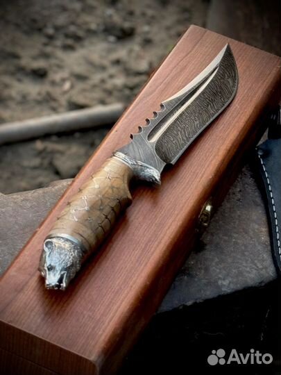 Нож медведь