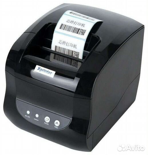 Xprinter 365b с USB с лентами