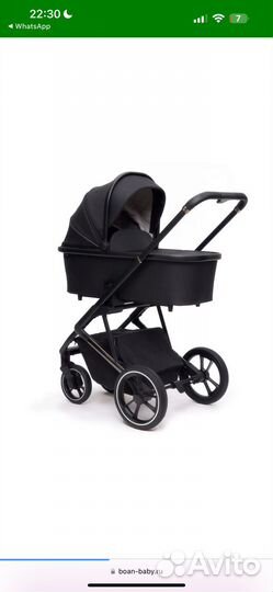 Коляска 3 в 1 Agex Prima 4x4, Black (Черный)