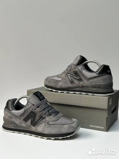 Кроссовки мужские New balance 574 серые