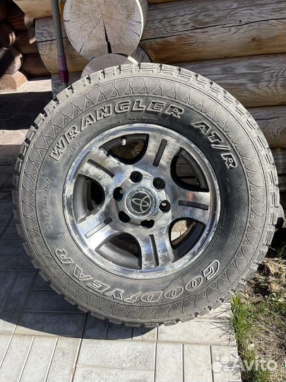 Колеса в сборе r16 toyota prado