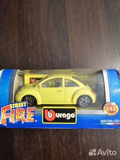 Модель Alfa romeo 156 ct. Volkswagen Beetle 1:43