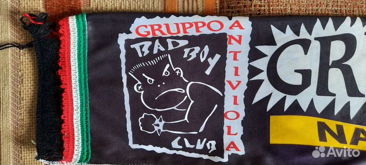 Футбольный шарф ювентус