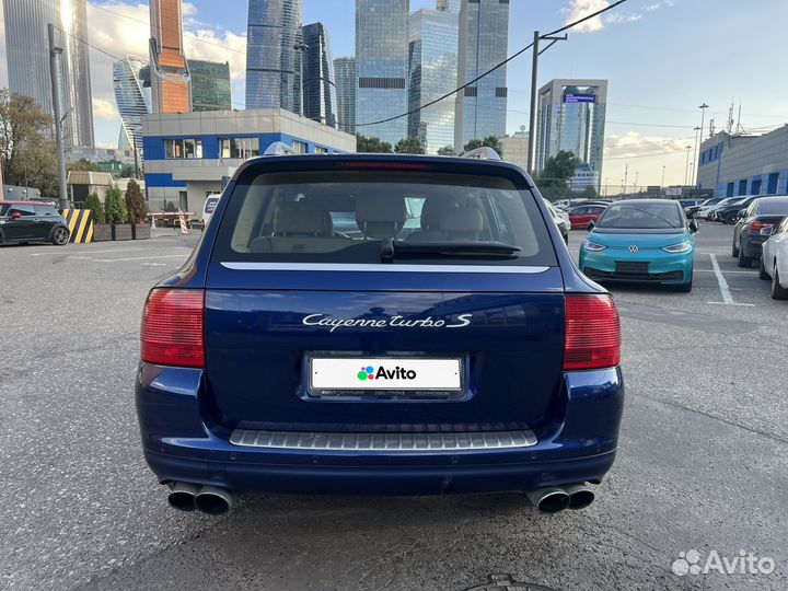 Porsche Cayenne Turbo S 4.5 AT, 2006, 215 000 км