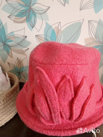 Шляпа женская шерсть