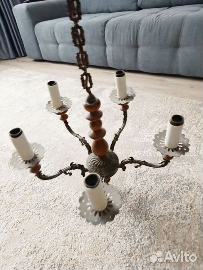 Люстра потолочная бу