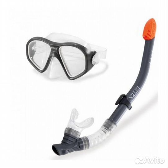 Набор для плавания intex 55648 маска, трубка от 14