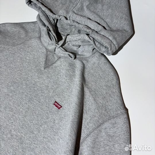 Худи Levi’s Gray Blanc Hoodie