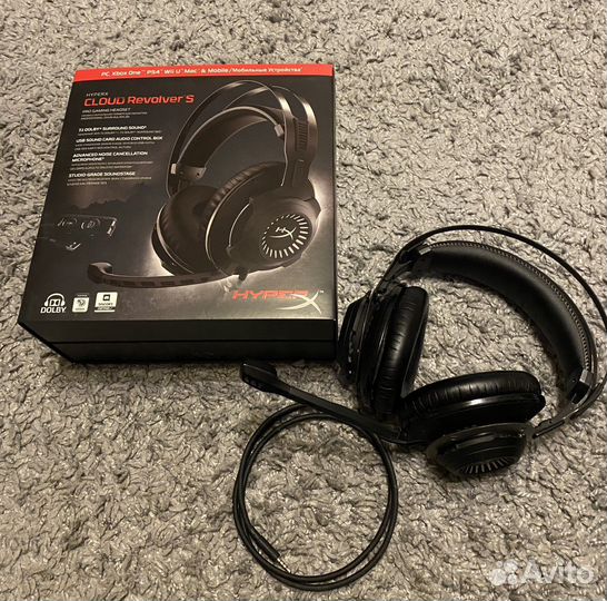 Игровые наушники hyperx cloud Revolver S