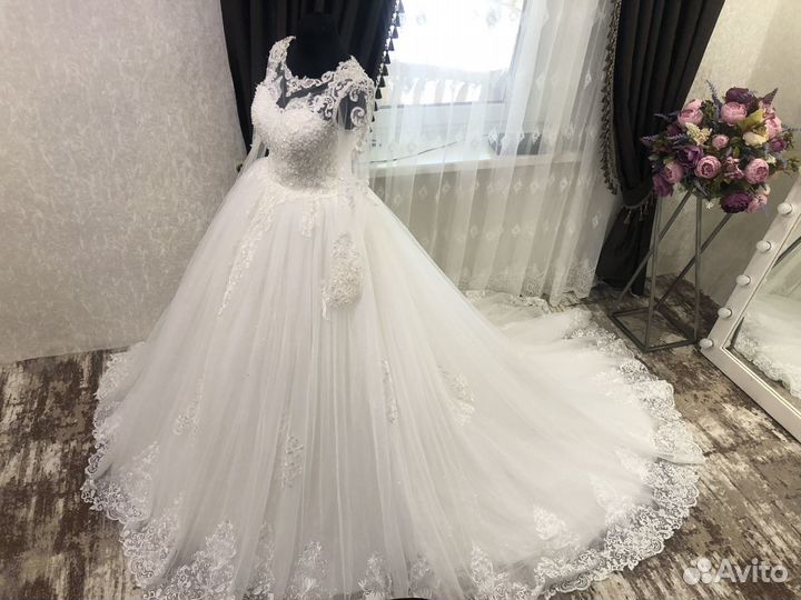 Свадебное платье 42,44,46