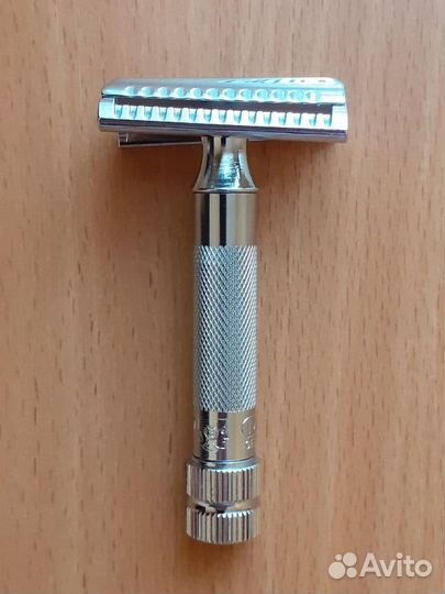 Т-образная бритва Merkur 37C Slant слант станок