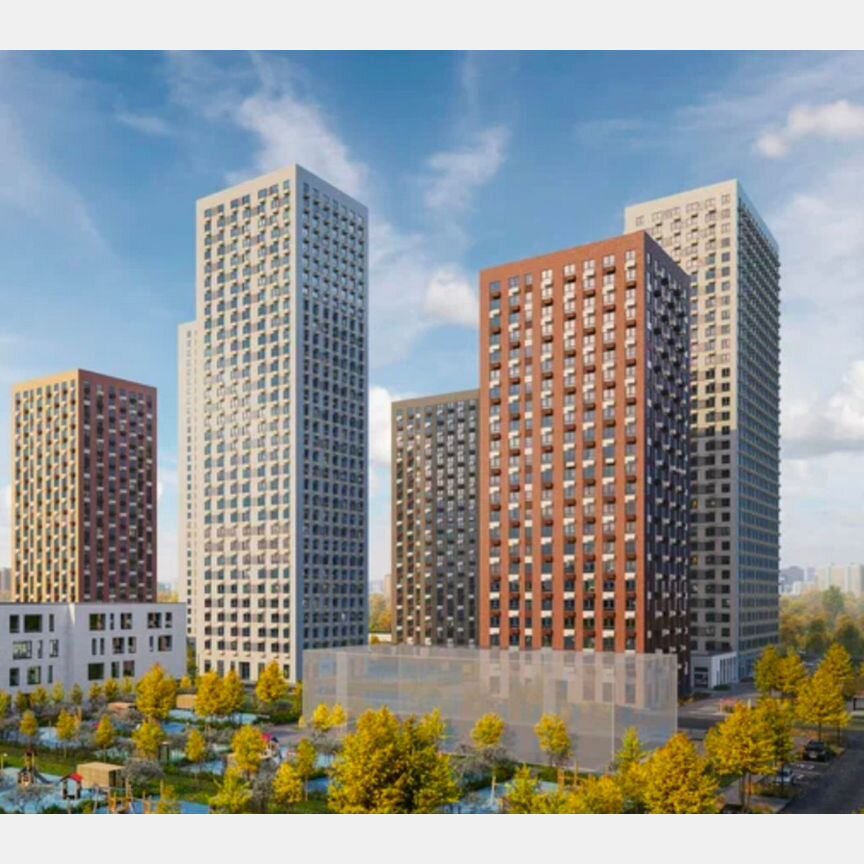 3-к. квартира, 72,3 м², 5/33 эт.