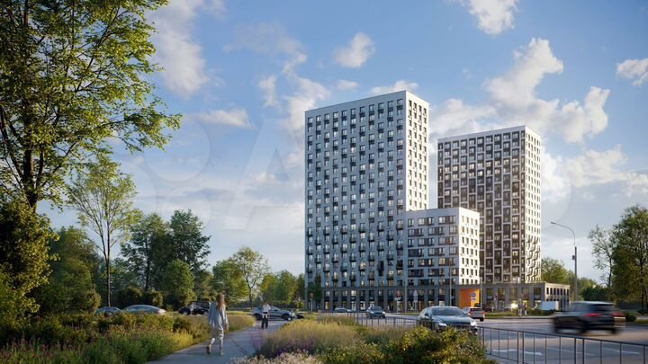 3-к. квартира, 100,3 м², 2/21 эт.