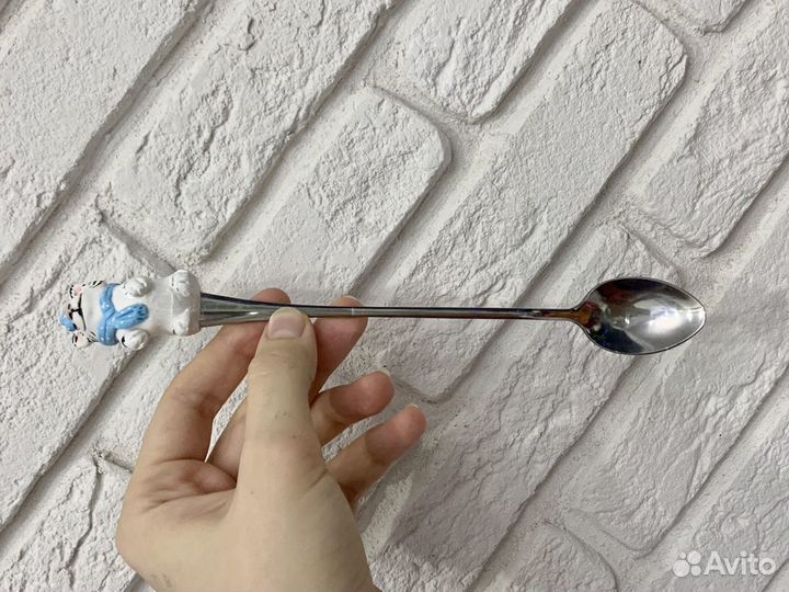 Новая кружка «Снежный барс сноубордист»+ ложка