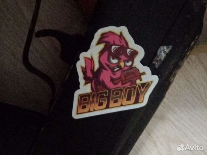 Автомат Калашникова муляж с наклейкой standoff 2