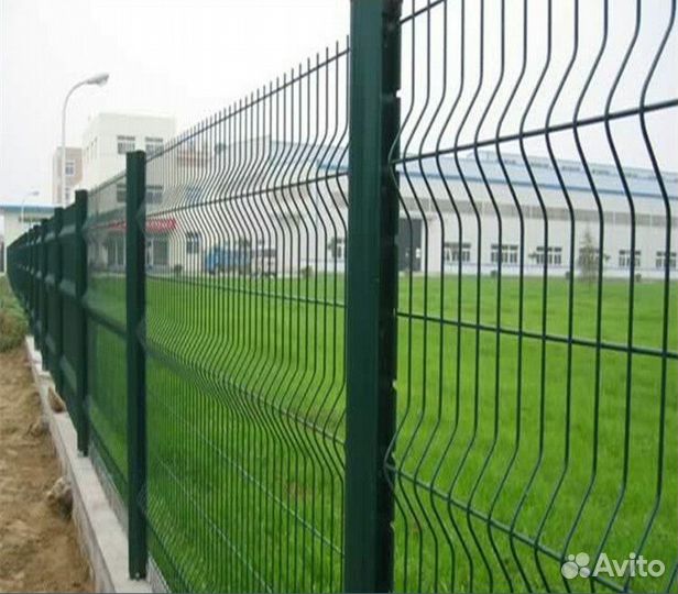 3Д забор, забор из 3Д сетки