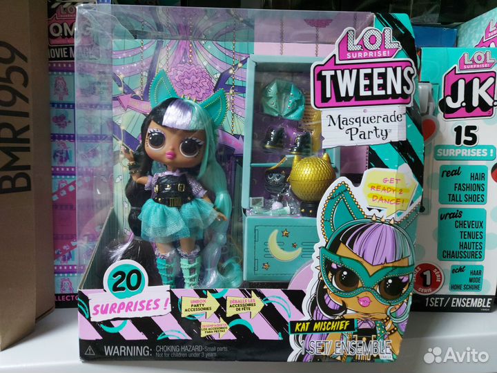 Кукла LOL tweens CAT mishief лол подросток новая