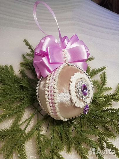 Новогодние игрушки ручной работы