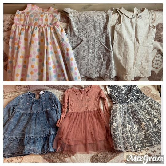 Вещи пакетом на девочку 92-110