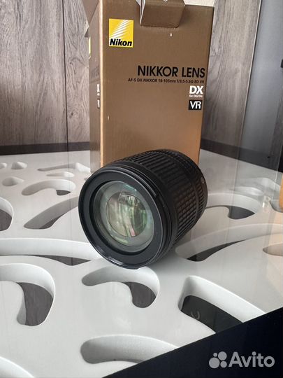 Объектив nikon nikkor AF-S DX 18-105mm f/3.5-5.6G