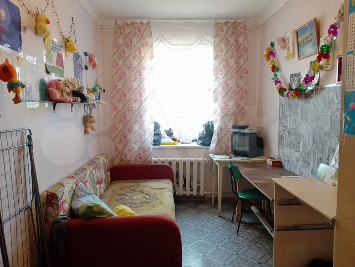 3-к. квартира, 54 м², 2/2 эт.