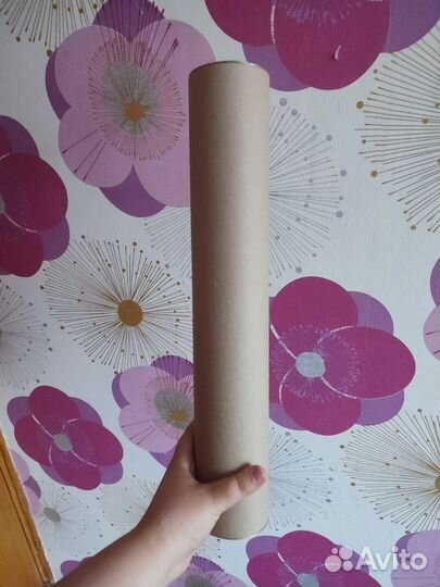 Тубус туба с ватманом (4 листа А2)