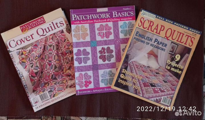 Лоскутное шитьё Австралии 3 журнала