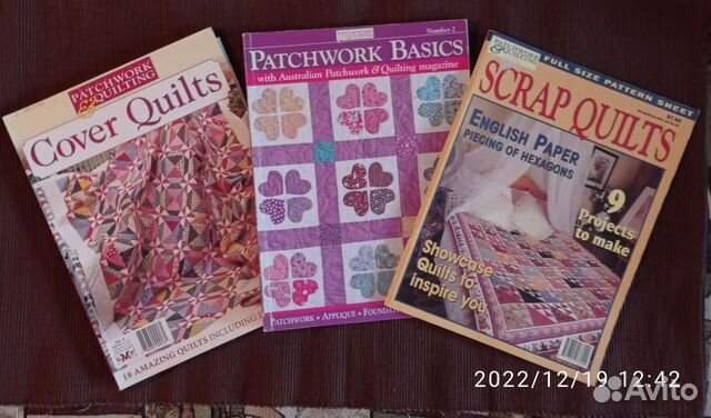 Лоскутное шитьё Австралии 3 журнала