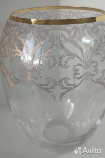 Ваза для цветов богемия 22 см