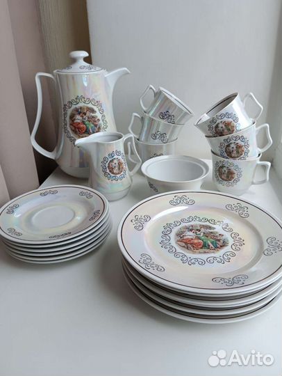 Новый сервиз jlmenau 70-е ГДР