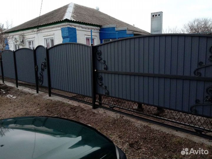 Заборы,сайдинг,кровля