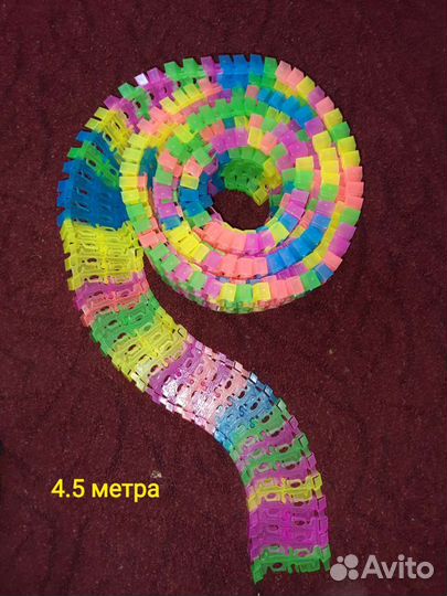 Гибкий трек с машинками