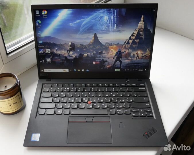 Lenovo thinkpad x1 carbon i7-8650U 16/512 в отл