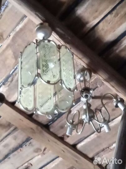 Люстра бу времен СССР