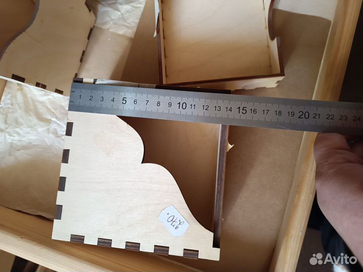 Салфетница деревянная