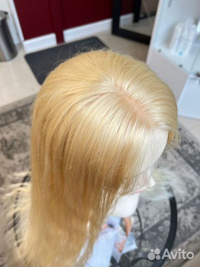 Система из натуральных волос блонд