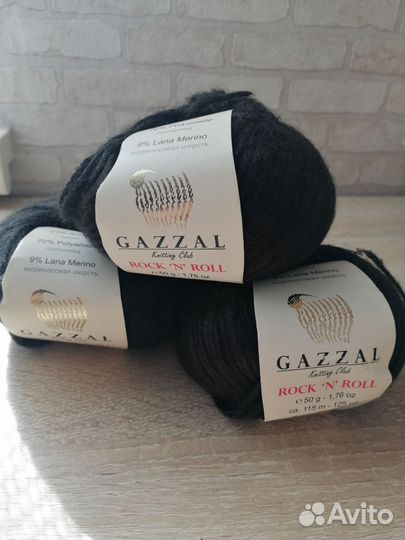 Пряжа yarnart jeans и gazzal Rock n roll