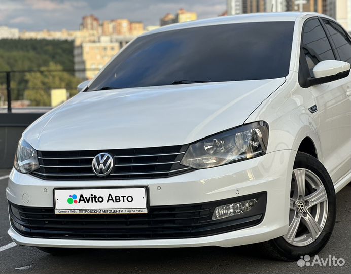 Volkswagen Polo 1.6 AT, 2018, 58 000 км