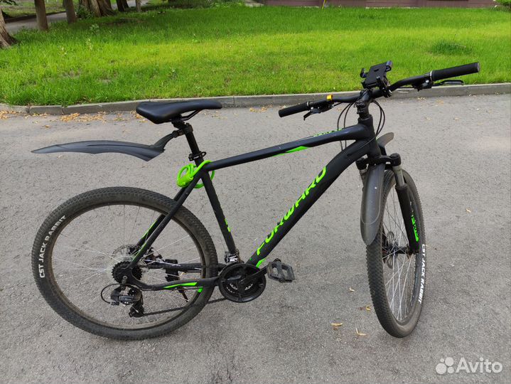 Велосипед forward apache 27.5 2.2 Disc (2021)