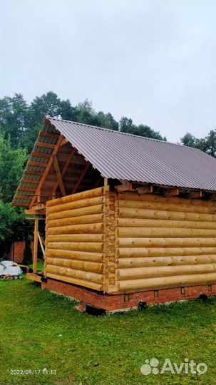 Срубы бань и домов из бревна с доставкой