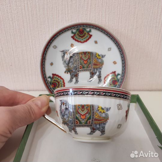 Чашка с блюдцем