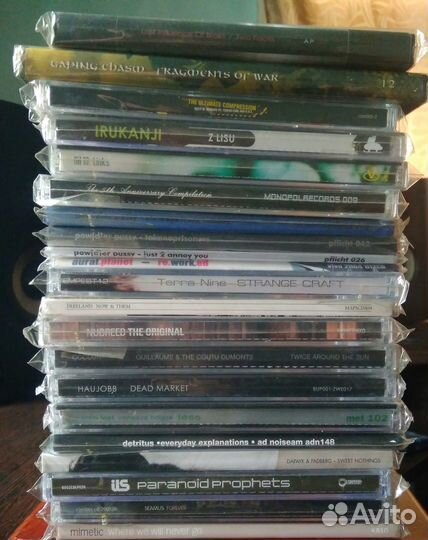 Фирменные компакт-диски 150 шт