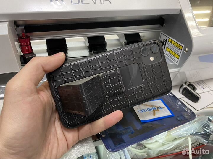 Чехол Кожа Крокодила iPhone 12/12 Pro