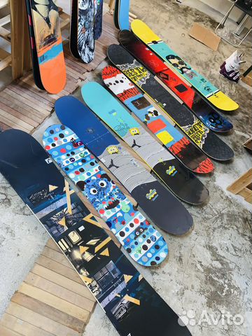 Сноуборд фирмы Head и Salomon