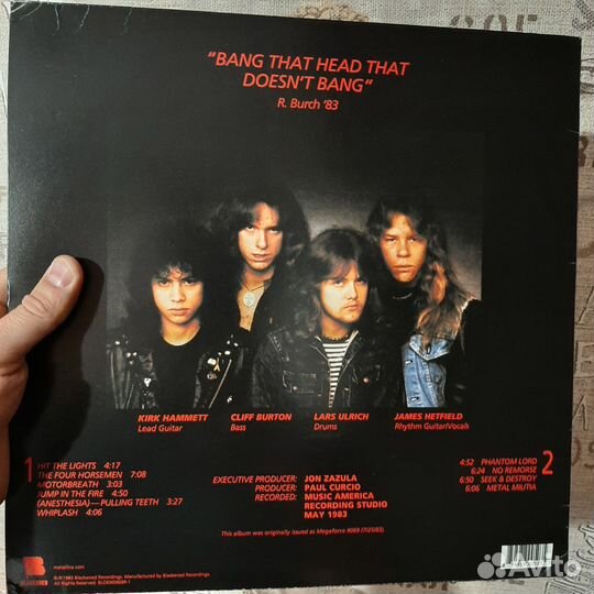 Metallica – Kill 'Em All (1983/2016)